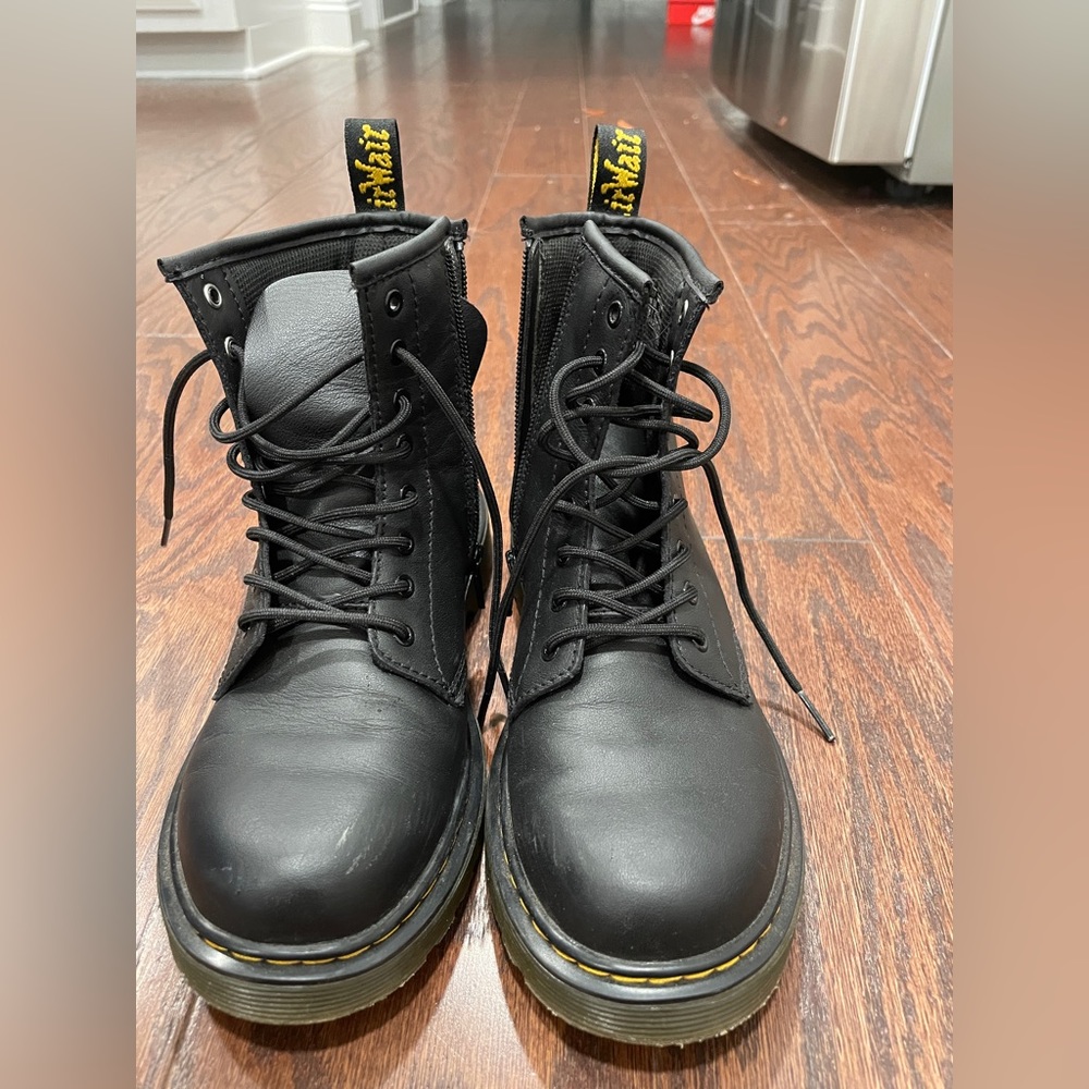 Doc martens size 3 kids with Airwair bouncing soles